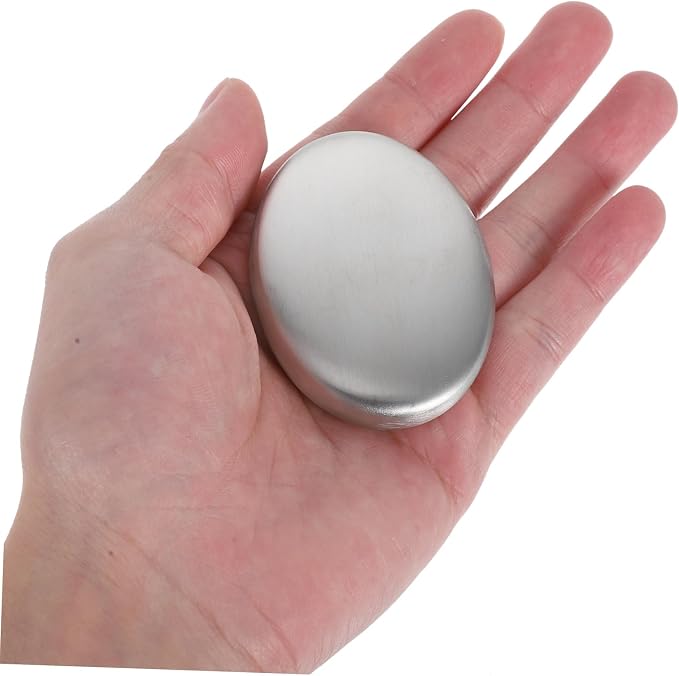 Zerodeko Metal Soap Stainless Wash Soap Odor Absorber for for Skin Dishwasher Safe