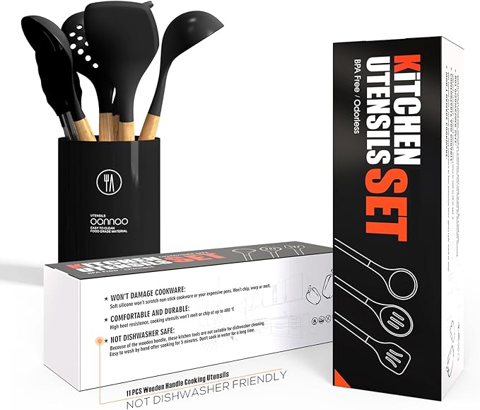oannao Silicone Cooking Utensils Set - Image 9