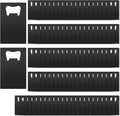 100 Pcs Stainless Steel Metal Card Beer Bottle Openers, DIY Bottle Opener by Yugada