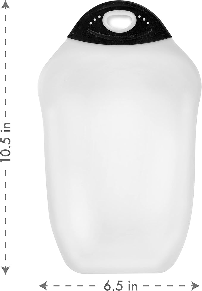 Dexas Chop & Scoop Cutting Board, Small 6.5 by 10.5 inches - Image 3