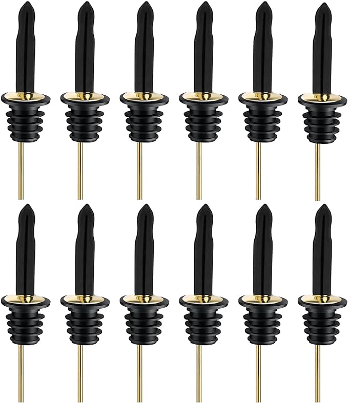 Pafusen 12 Pack Liquor Bottle Pourers, Liquor Pour Spout by Pafusen