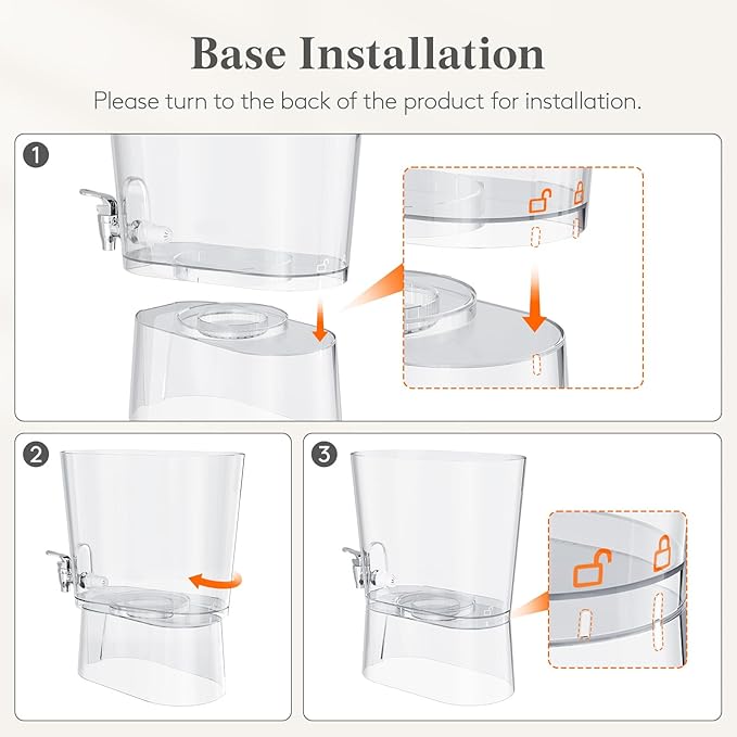 Lifewit 3 Gallon Drink Dispenser - Image 8