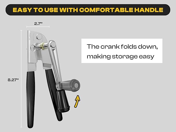 Heavy Duty Can Opener with Magnet – Commercial Can Opener Manual - Image 2