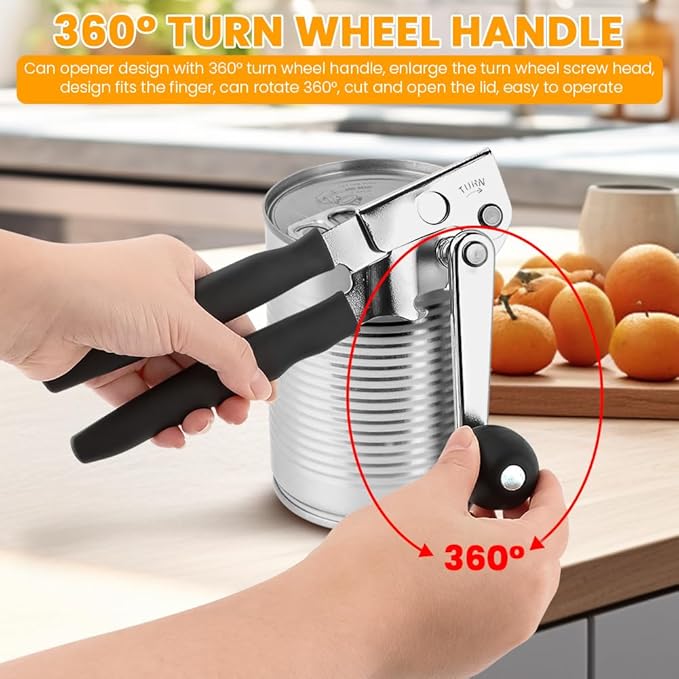 Commercial Can Opener, Handheld Can Opener Easy - Image 4