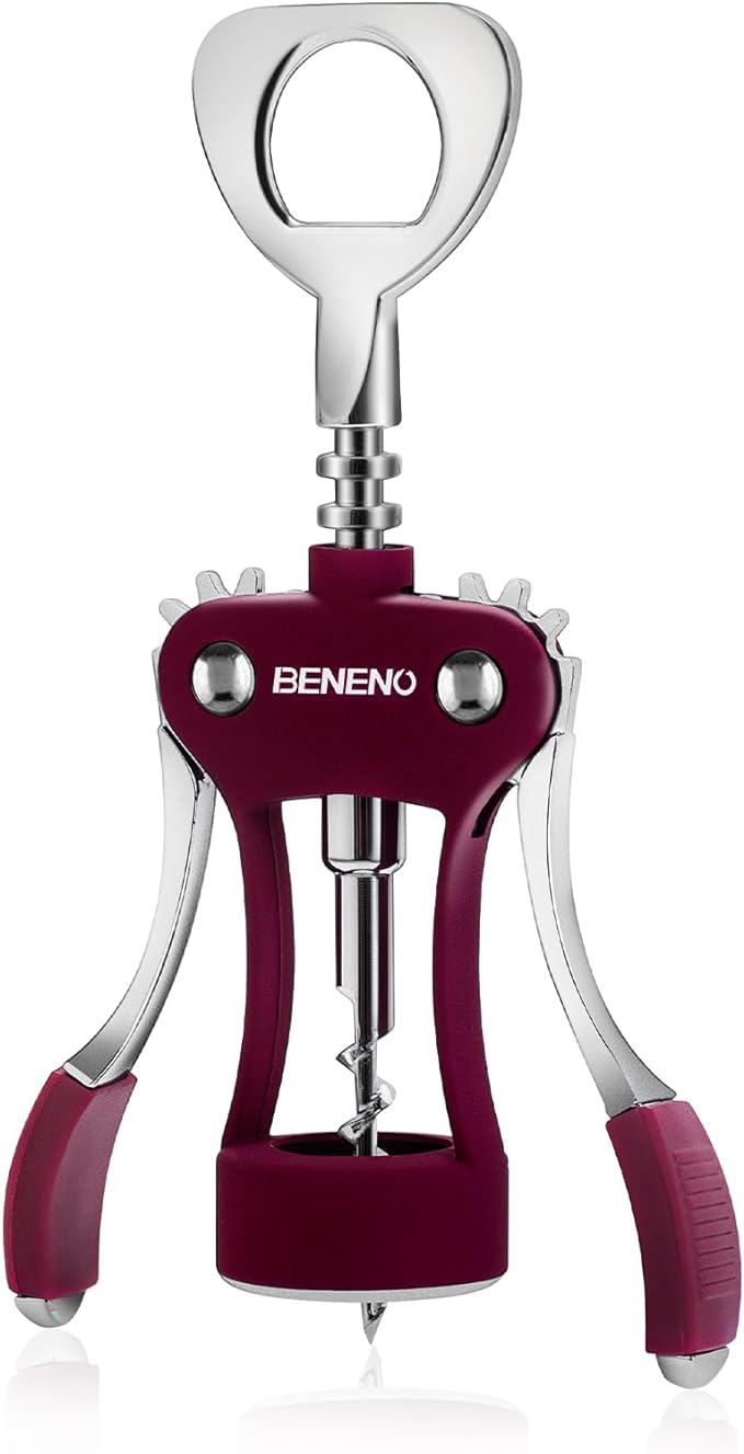 Beneno Wine Opener, Zinc Alloy Premium Wing Corkscrew - Image 6