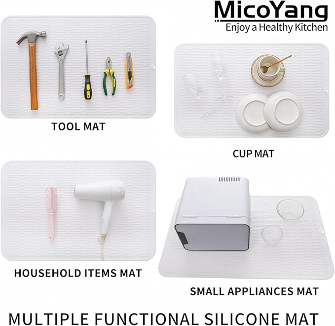 MicoYang Silicone Dish Drying Mat - Image 4