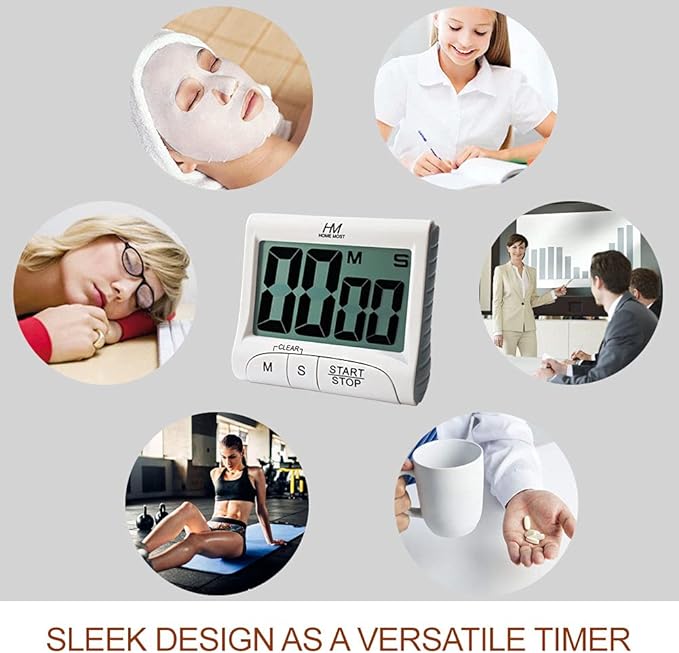 2-Pack Large Display Kitchen Timer - Image 5
