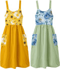 Uaussi Cotton Linen Apron Cross Back Work Apron by Uaussi