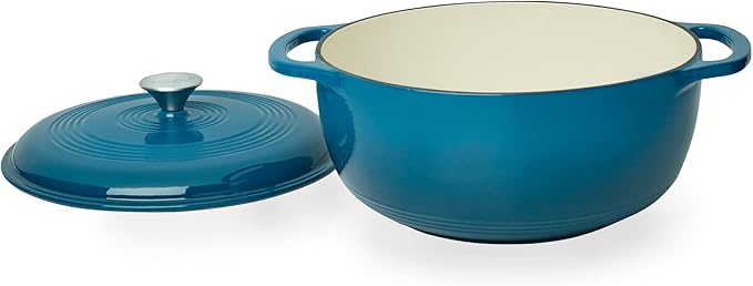 Mercer Culinary Enameled Cast Iron Round Dutch Oven, 6 qt. - Image 2
