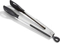 Cuisinart 12" Squared Head Silicone Tongs by Cuisinart