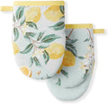 Martha Stewart Lemon Whimsy Mini Oven Mitt 2-Pack Set by MarthaStewart
