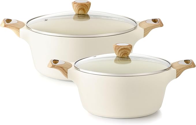 SENSARTE Ceramic Nonstick Stock Pot by SENSARTE