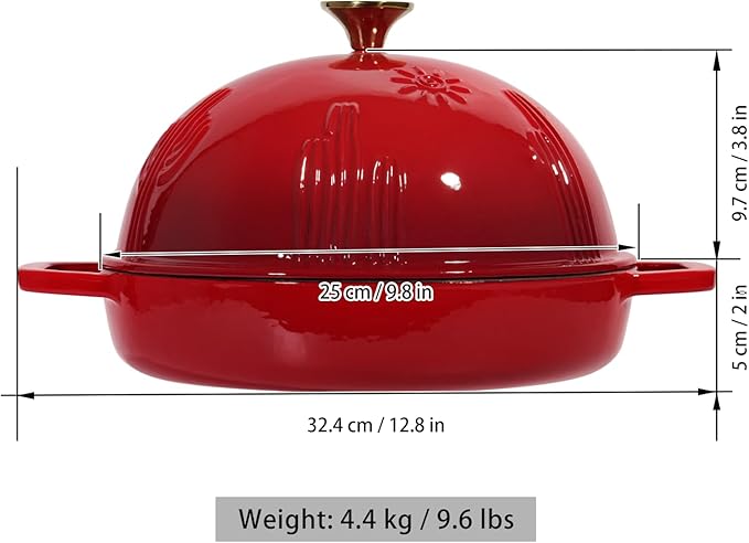 Flavehc Cast Iron Bread Oven - Image 5