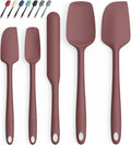 Coukre Silicone Spatula Set of 5, High Temperature Resistant, Food Grade by Coukre