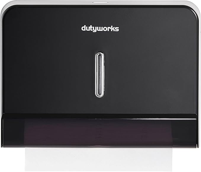 Paper Towel Dispenser Wall Mount, Large Capacity 200 Sheets, No Drilling by dutyworks