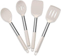 E-far Cooking Utensils Set of 4, Silicone Kitchen Utensils by E-far