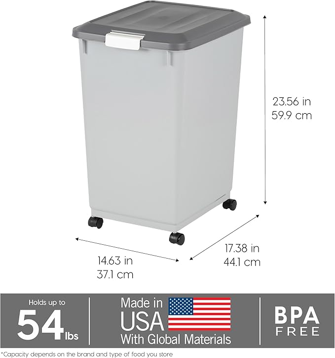 IRIS USA Dog Food Storage Container - Image 3