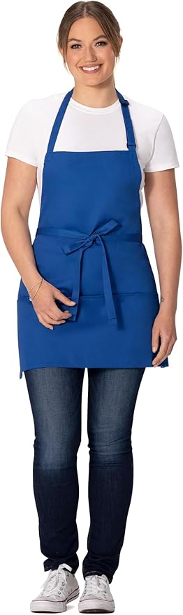 Chef Works Unisex Three Pocket Apron - Image 2