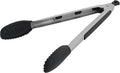 Farberware Silicone-Tipped Locking Kitchen Tongs – Heat Resistant, Nonstick Safe by Farberware
