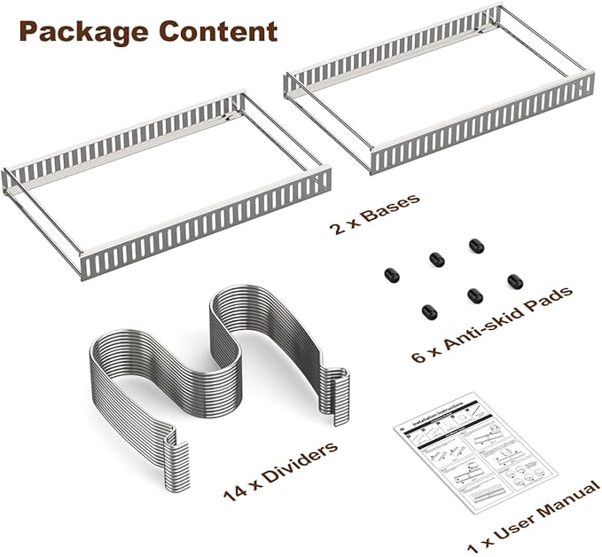 Housolution Pot and Pan Organizer Rack - Image 7