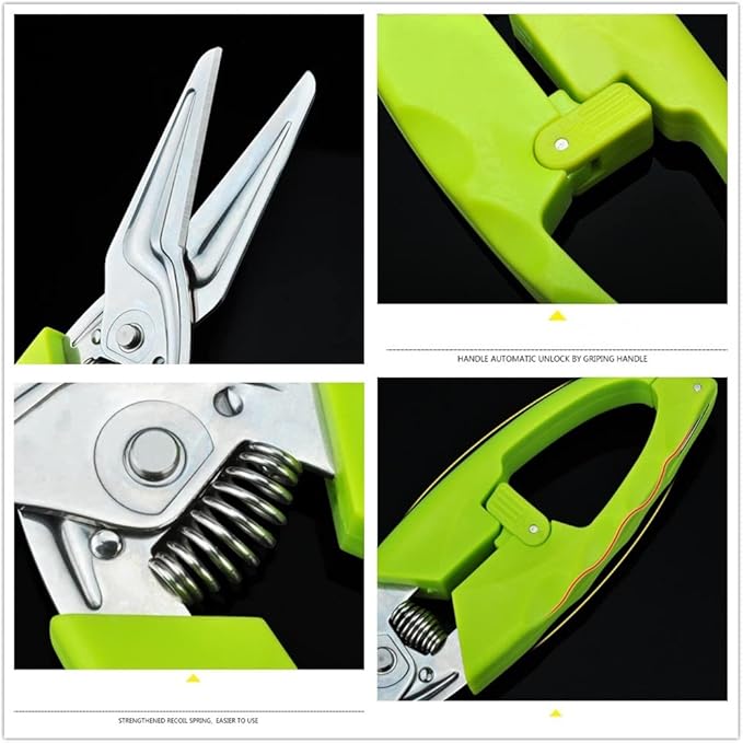 Multi Function Kitchen Garden Shears Spring-Loaded - Image 5