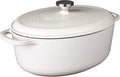 Lodge 7 Quart Enameled Cast Iron Oval Dutch Oven by Lodge