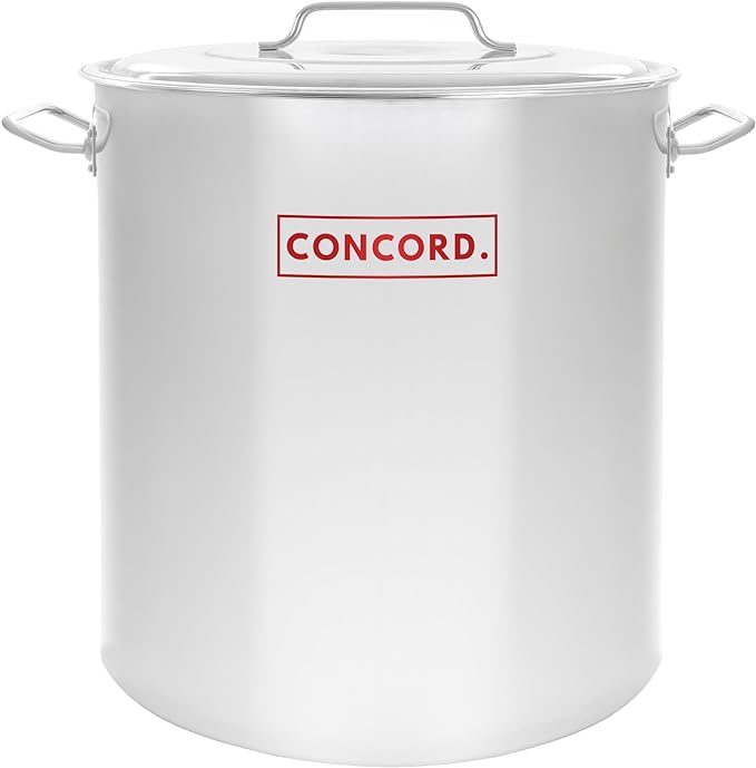 Concord Cookware Stainless Steel Stock Pot Kettle by ConcordCookware