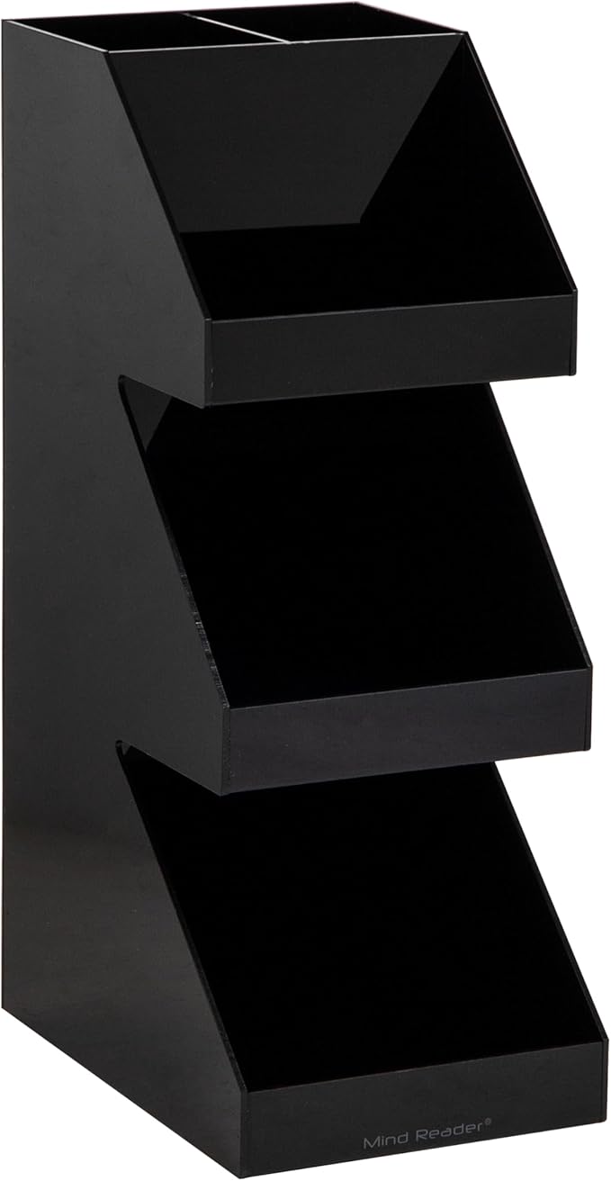 Mind Reader Coffee Tea Utensil and Condiment Station, Countertop Organizer - Image 7