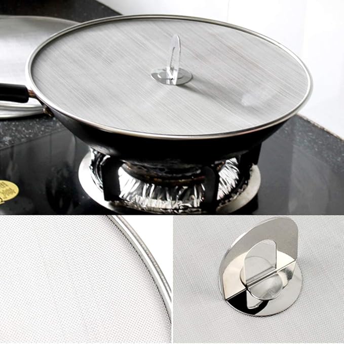 9.84" Stainless Steel Splatter Screen - Image 4