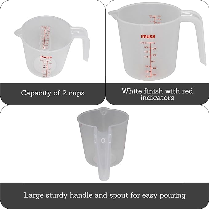 IMUSA 2cup Measuring Cup - Image 2