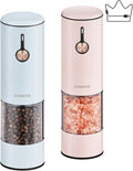 Electric Pepper Grinder and Salt Mill Set by GORMODEOfficial