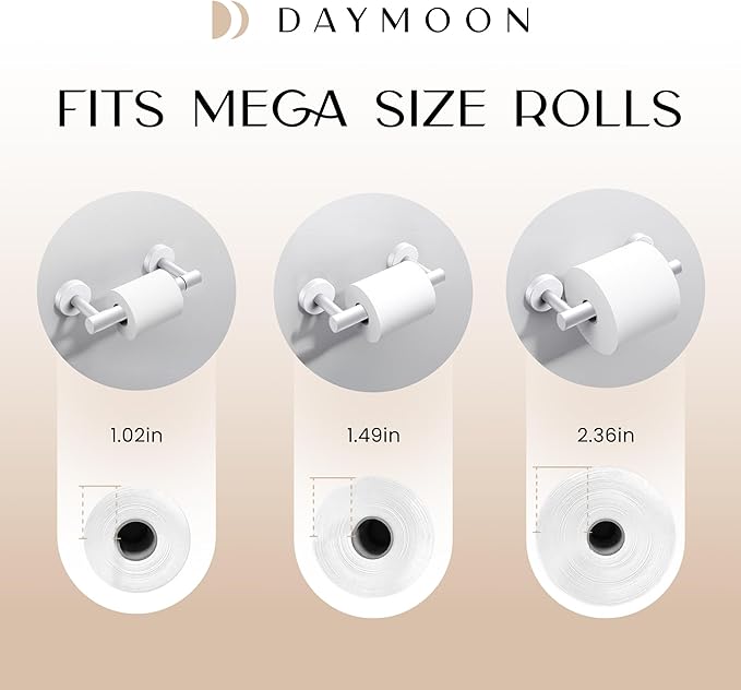 Day Moon™ - Toilet Paper Holder - Modern Roll Holder - Image 6