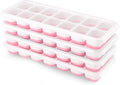 Ice Cube Trays 4 Pack, Airabc Silicone Ice Cube Trays by AlwaysMeetAllYourIceMakingNeeds