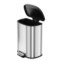 Garvee Stainless Steel Trash Can, 50 L/13 gal Hands Free Garbage Can by Garvee