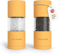 LARS NYSØM Salt and Pepper Grinder Set, Manual Salt and Pepper Mills by LN
