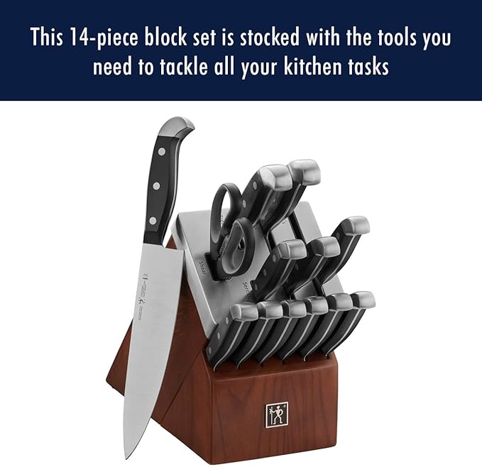 HENCKELS Statement Razor-Sharp 14-Piece Knife Set, German Engineered Knife - Image 2