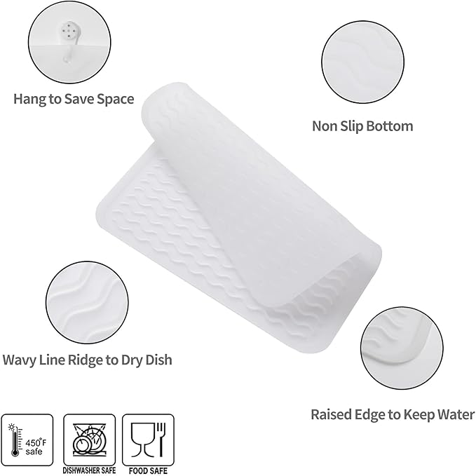 MicoYang Silicone Dish Drying Mat - Image 4