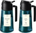 TrendPlain 16oz/470ml Blue Glass Olive Oil Sprayer by TrendPlain