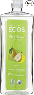 Earth Friendly Products Ulta Dishmate Liquid Dishwashing Cleanser, 25 Ounce (Pack of 6)