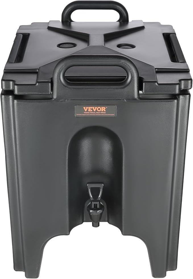 VEVOR Insulated Beverage Dispenser, 10 Gallon, Food-grade LL9450UP Hot and Cold - Image 11