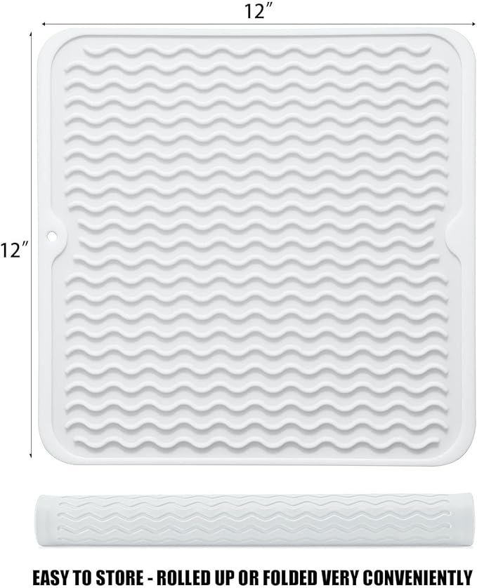 Silicone Dish Drying Mat for Multiple Usage, Easy clean, Eco-friendly, - Image 4