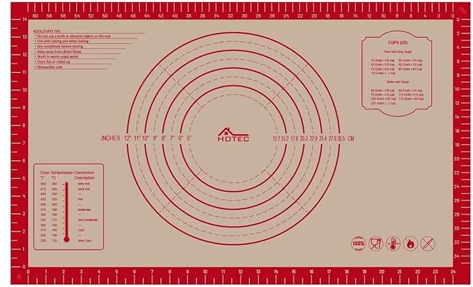 HOTEC Silicone Baking Mat - Image 8