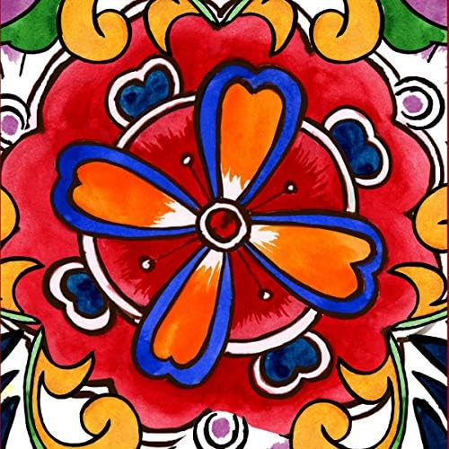 Prepara Taco Spoon, Red Talavera, Set of 2
