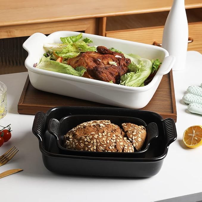 Sweejar Baking Pans Set, Ceramic 9x13 Baking Dish - Image 5