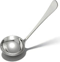 Jeffdad Gravy Ladle, Stainless Steel Sauce Soup Ladles 7.1‘’ Gravy Ladles by Jeffdad