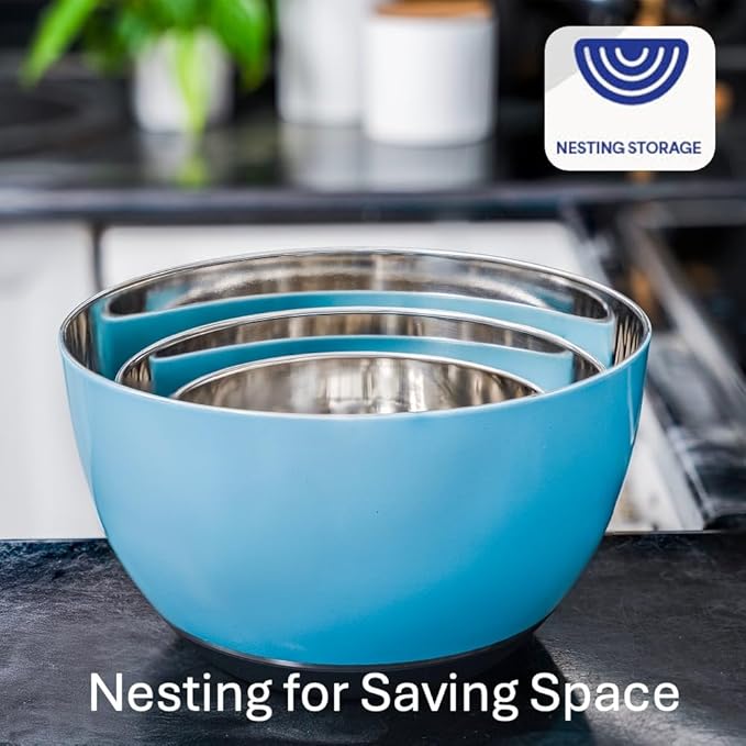 WHYSKO® Stainless Steel Mixing Bowls - Image 4