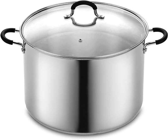Cook N Home Stockpot Large pot Sauce Pot Induction Pot by CookNHome