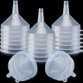 Honeydak 18 Pcs Plastic Funnels 4.7 Inch Wide Mouth Multi-Purpose Funnels by Honeydak