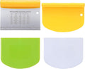 Suanyok Bench Scraper-Stainless Steel Dough Scraper and Flexible Plastic Bowl by Suanyok