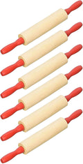 Rhode Island Novelty 7.5 Inch Wood Child Rolling Pin, Six per Order by RhodeIslandNovelty